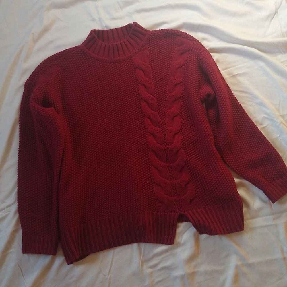 Soft Red Simply Vera Sweater
